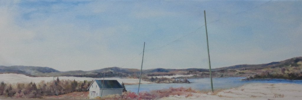 Peinture paysage du Québec