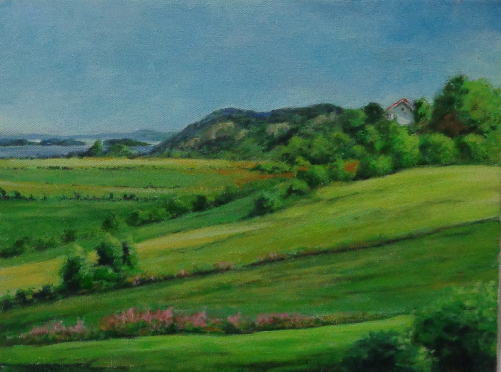 Peinture paysage du Québec