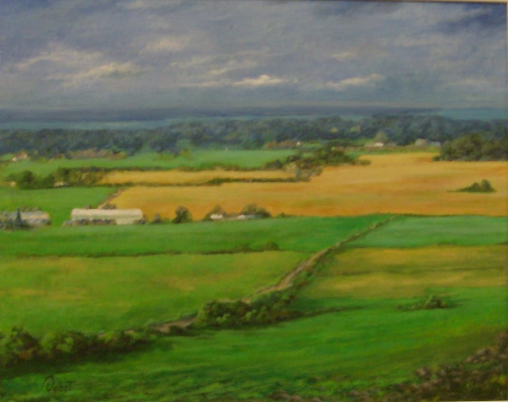 Peinture paysage du Québec