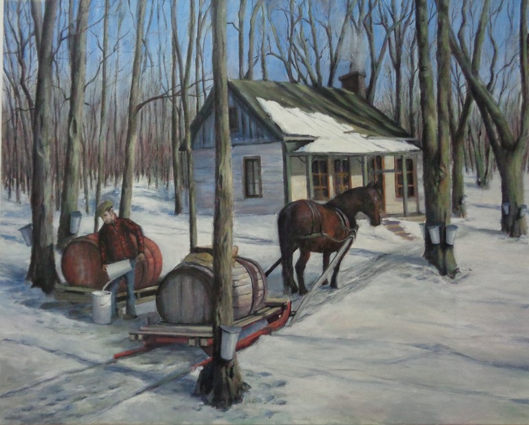 Peinture paysage du Québec