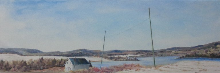 Peinture paysage du Québec